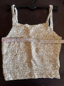 Chic Smocked Floral Camisole Top