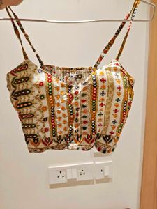 Printed Crop Top