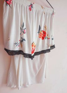 Floral h&amp;m soft strachible cool summer Pajama Set