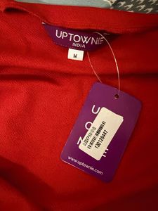 Chic Off-Shoulder Red Top