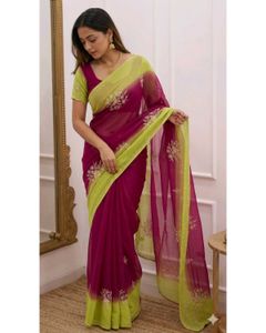 Beautiful Embroidered Saree