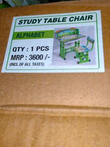 Study Table With Chair