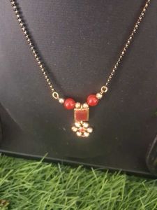 Elegant Mangalsutra Set with Earrings