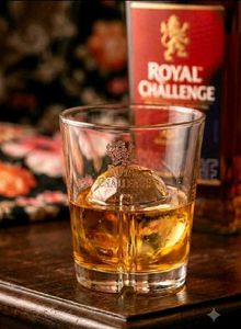 (combo 2 )Royal Challenge Whiskey Glass