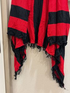 Striped Sleeveless Cardigan