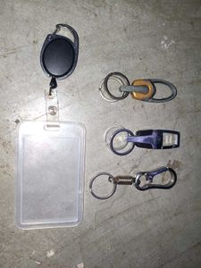 Assorted Keychains & Badge Holder