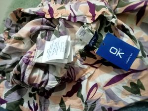 Floral Print Mini Skirt