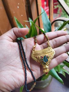 Elegant Gold Plated Mangalsutra