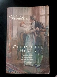 Vintage Romance Novel- Venetia By Georgette Heyer