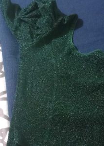 Sparkly Green blouse