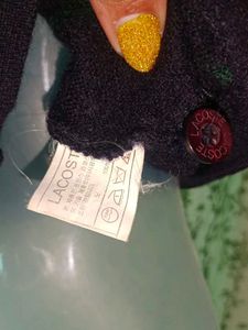 Unisex Lacoste Vintage Sweater Vest