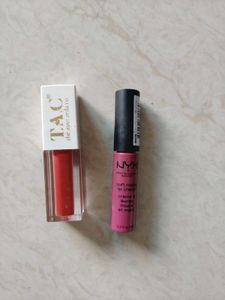 NYX &amp; TAC Liquid Lipsticks Set