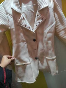 Vintage Cream Blazer