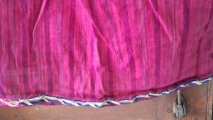 Zemyra Kids Pink Striped Dress