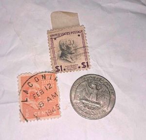 1940s USA Vintage stamps