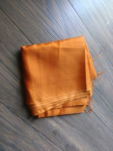 Orange Printed Kurta Set