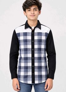 Men's Checkered Long Sleeve Shirt