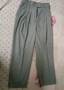 H&amp;M grey Ankle length trousers