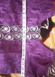 Elegant Purple Embroidered Kurti
