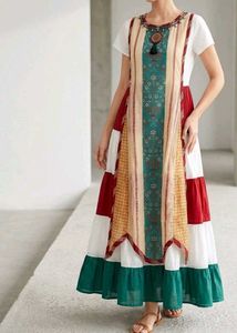 Bohemian Tiered Maxi Dress