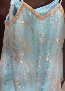 Charming Blue ethnic wear suit  for Girls