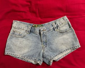 Light Wash Denim Shorts