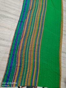 🇳🇿💫🎀Elegant Green Saree