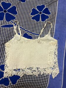 Lace Trim Cami Top