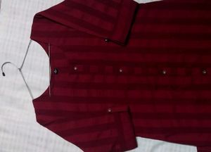 Maroon kurti