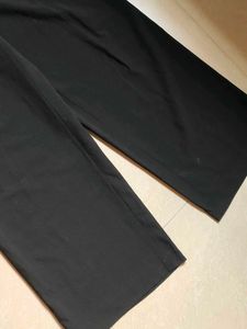 Black Wide Leg Trousers