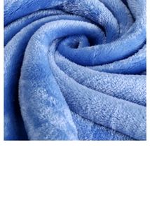 Soft Blue Throw Blanket