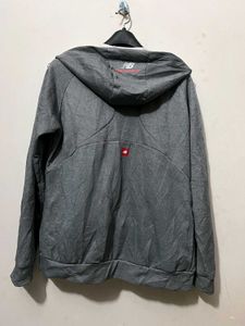 New Balance Grey Zip Hoodie And RL Tshirt Combo