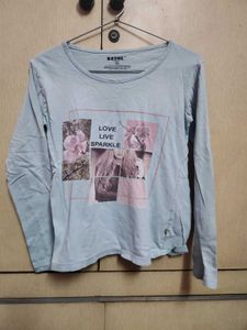 Cute Graphic Long Sleeve Top