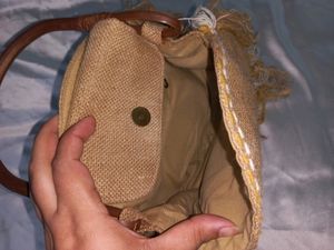 Jute Handbag with Handle
