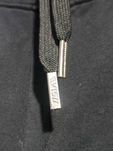 Evisu Black Graphic Print Joggers