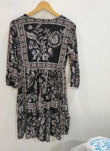 Boho Chic Paisley Print Dress