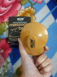 Wow stimulating scalp massager brush