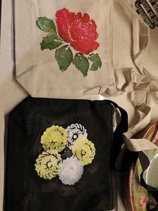 Hand-painted Sling Bags on sale