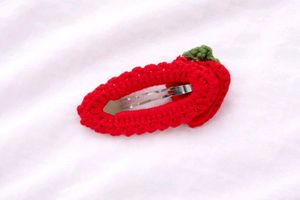 Adorable Strawberry Hair Clips