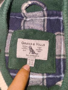 Grand &amp; Hills Vintage Style Varsity Jacket