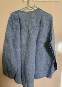 Blue Linen Shirt from Cottonworld