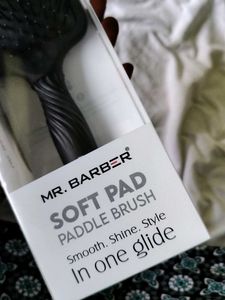 Mr. Barber Soft Pad Paddle Brush