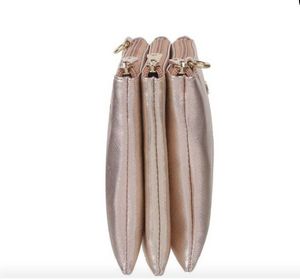 Mochi Rose Gold Clutch/Crossbody Bag