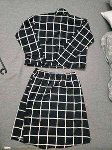 Checkered Co-ord Set
