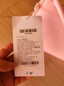 Cute Pink Bow Hobo Bag