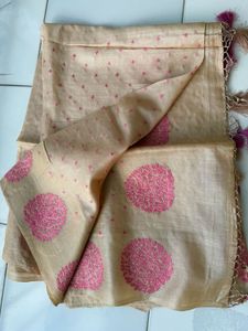 Pure Tusser Silk Saree