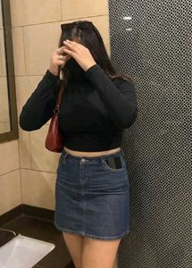 Black Long Sleeve Top