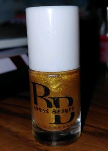 RB Looks Beauty Nail Lacquer Gold Glitter