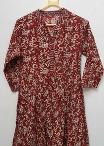 Boho Floral Maxi Anarkali
