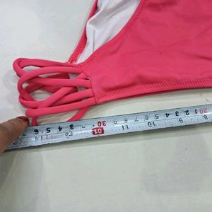 Bright Pink 🪔Strappy Bikini Bottoms